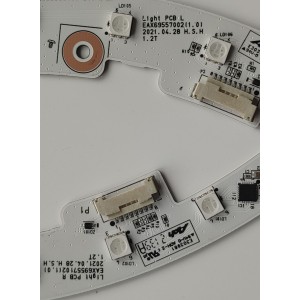 LEDS PARA ILUMINACION DE MONITOR LG / NUMERO DE PARTE EAX69557102(1.0) / EAX69557002(1.0) / MODELO 27GP950-BY.AUSOMPW	